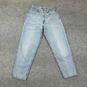 Vintage Brittania Mom Jeans Womens 10 Light Wash Loose Fit High Rise Tapered '93